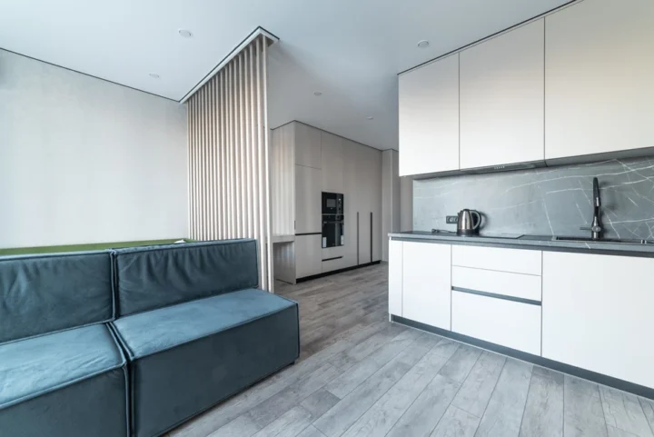 Short-term studio apartment at 25 Brilevskaya Str., Minsk