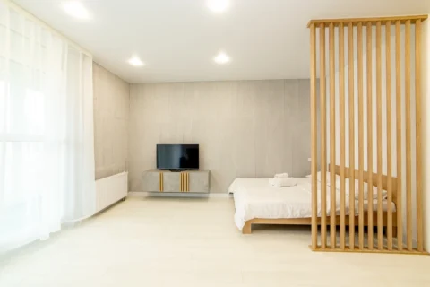 Short-term studio apartment at 33 Brilevskaya Str., Minsk