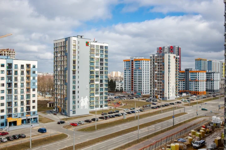 Short-term studio apartment at 33 Brilevskaya Str., Minsk