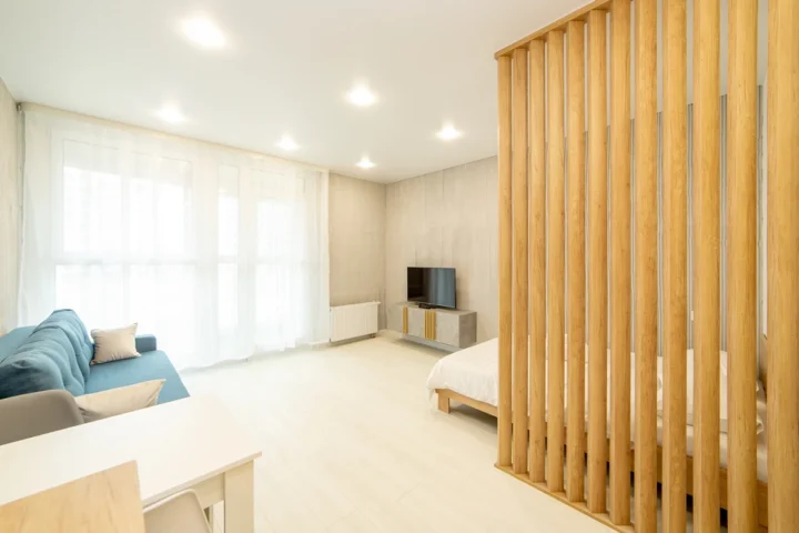 Short-term studio apartment at 33 Brilevskaya Str., Minsk