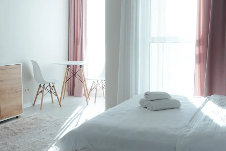 Short-term studio apartment at 19 Igorya Luchenka Str., Minsk