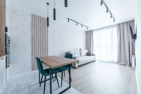 Short-term studio apartment at 28 Igorya Luchenka Str., Minsk