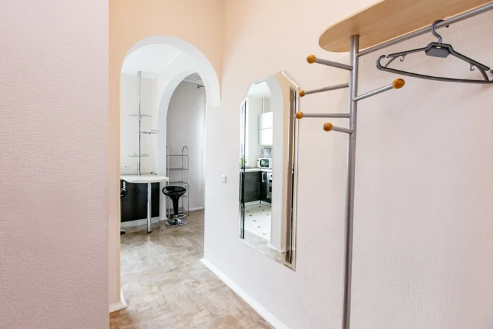 Short-term studio apartment at 5 Kalvariyskaya Str., Minsk