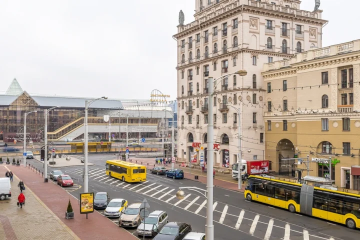 Short-term 2-bedroom apartment at 4 Kirova Str., Minsk