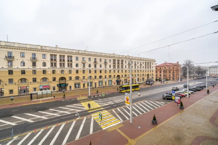 Short-term 2-bedroom apartment at 4 Kirova Str., Minsk
