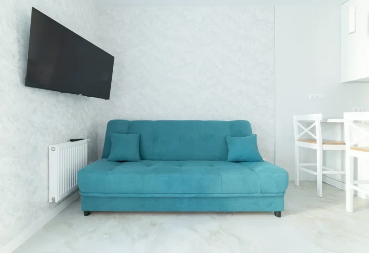 Интерьер квартиры-студии на сутки по адресу: Минск, ул. Михаила Савицкого, 12