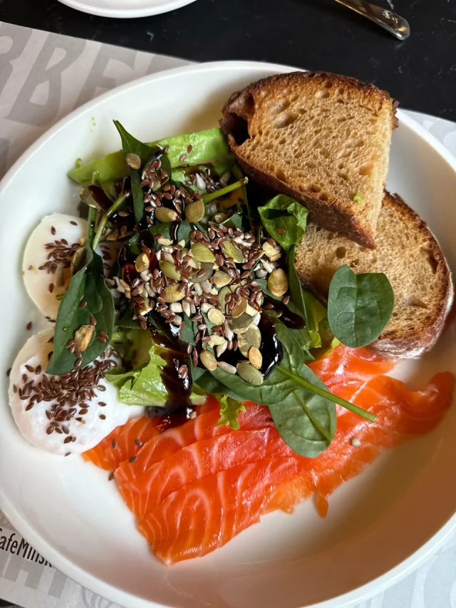 Breakfast at News Cafe in Minsk