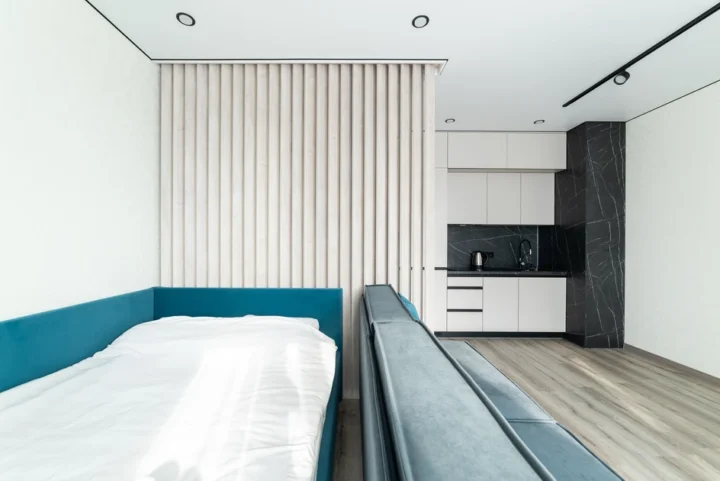 Short-term studio apartment at 20 Nikoly Tesly Str., Minsk