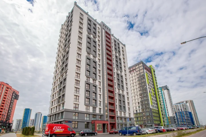 Short-term studio apartment at 6 Nikoly Tesly Str., Minsk