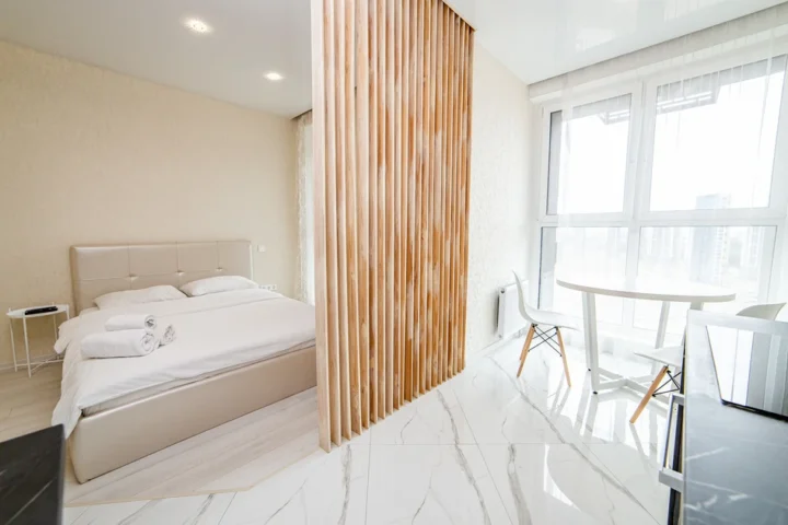 Short-term studio apartment at 6 Nikoly Tesly Str., Minsk