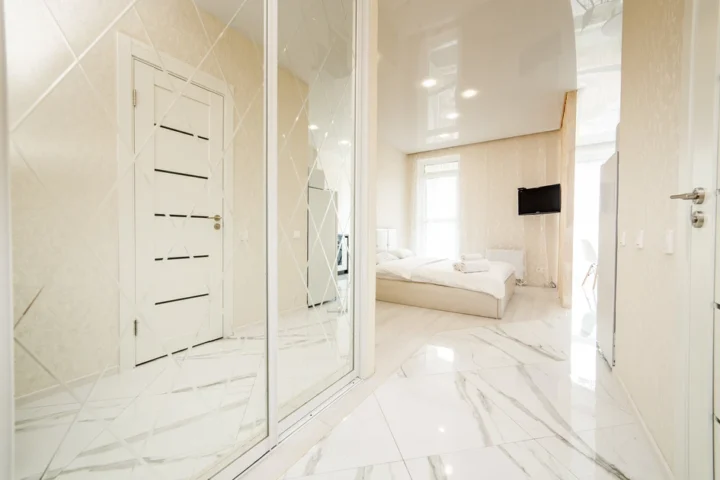 Short-term studio apartment at 6 Nikoly Tesly Str., Minsk