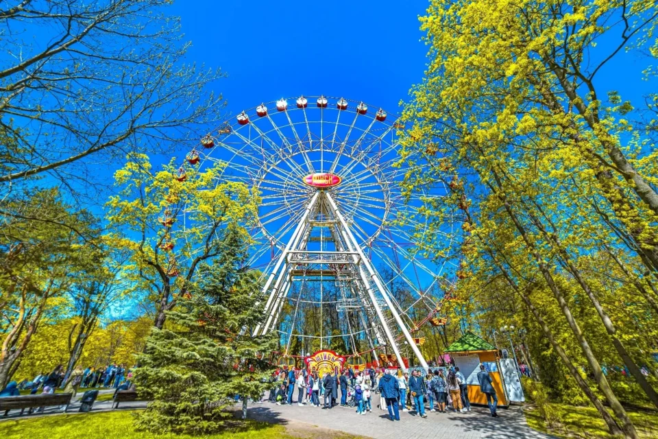 Gorky Central Children’s Park in Minsk