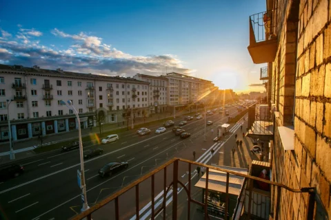 Интерьер 1-комнатной квартиры на сутки по адресу: Минск, пр. Независимости, 89