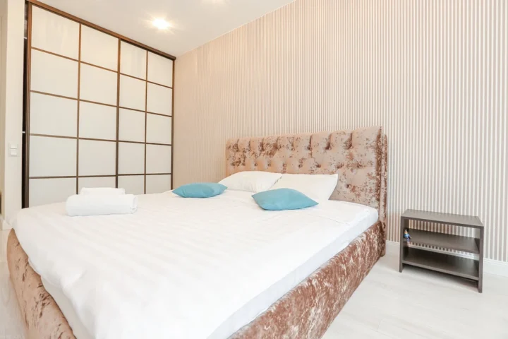 Short-term 1-bedroom apartment at 4a Skryganova Str., Minsk