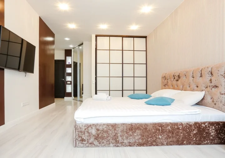 Short-term 1-bedroom apartment at 4a Skryganova Str., Minsk