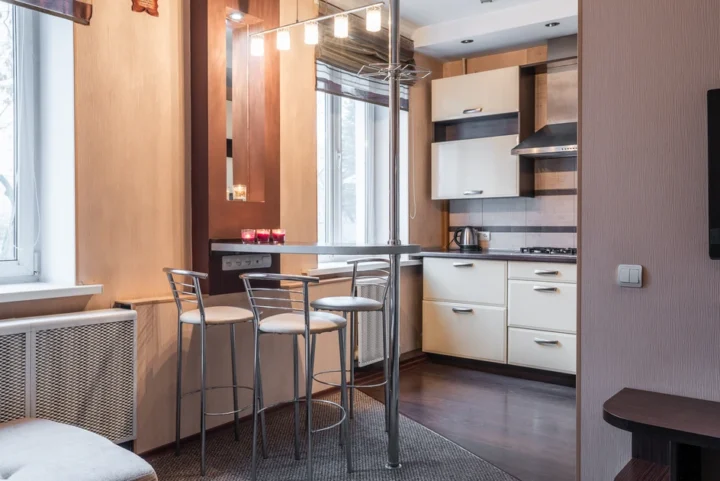 Интерьер квартиры-студии по адресу: Минск, ул. Амураторская, 2