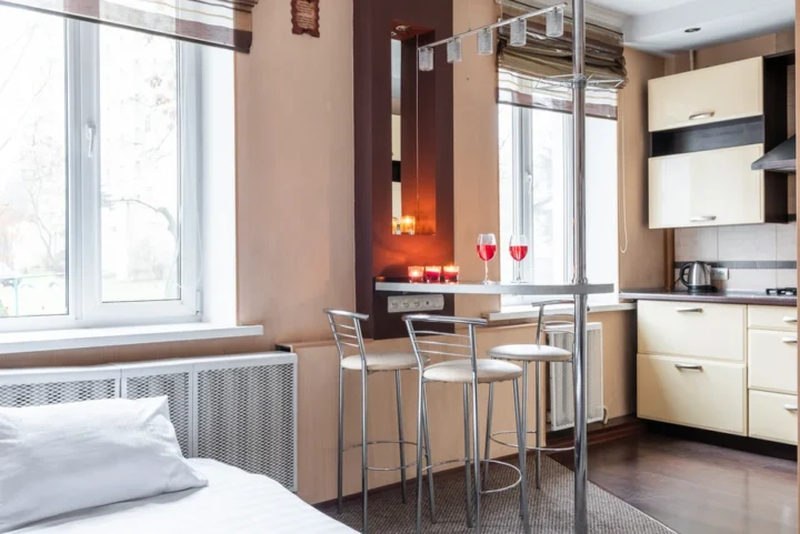 Интерьер квартиры-студии по адресу: Минск, ул. Амураторская, 2