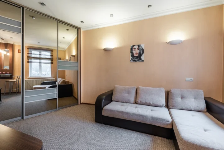 Интерьер квартиры-студии по адресу: Минск, ул. Амураторская, 2