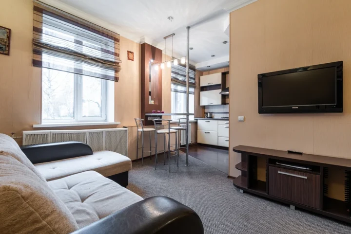 Интерьер квартиры-студии по адресу: Минск, ул. Амураторская, 2