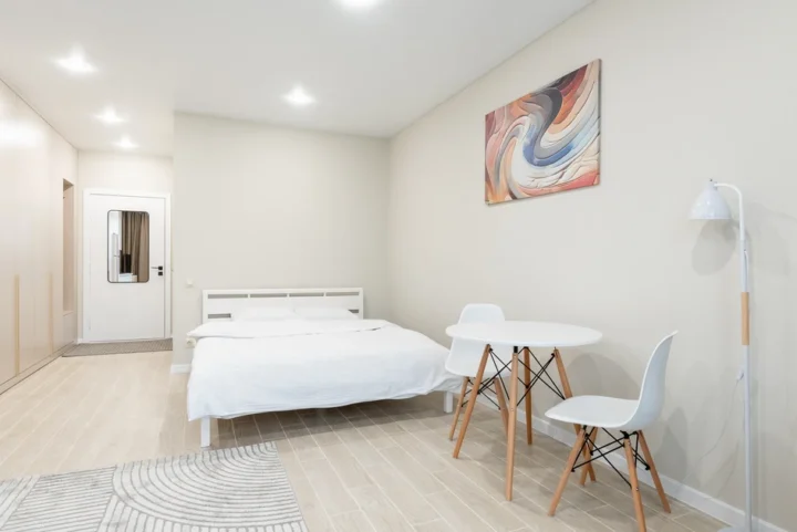 Short-term studio apartment at 20 Nikoly Tesly Str., Minsk