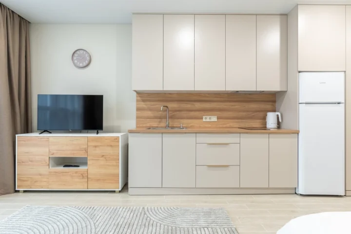 Short-term studio apartment at 20 Nikoly Tesly Str., Minsk