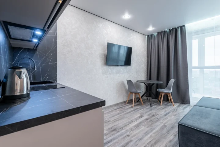 Short-term studio apartment at 29 Brilevskaya Str., Minsk