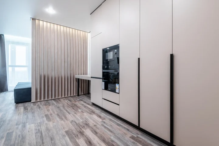 Short-term studio apartment at 29 Brilevskaya Str., Minsk