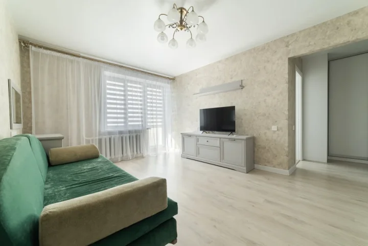 Short-term 1-bedroom apartment at 16 Maksima Tanka Str., Minsk