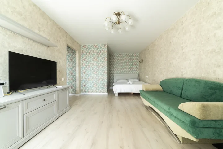 Short-term 1-bedroom apartment at 16 Maksima Tanka Str., Minsk