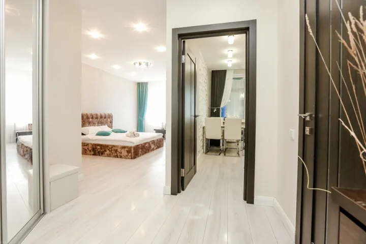 Short-term 1-bedroom apartment at 4a Skryganova Str., Minsk