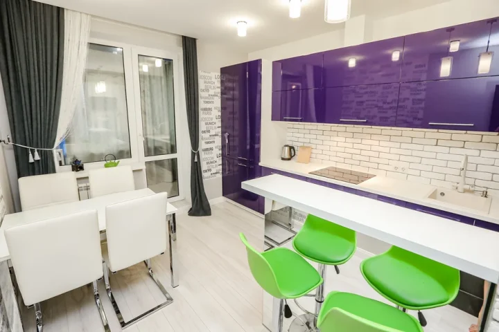 Short-term 1-bedroom apartment at 4a Skryganova Str., Minsk