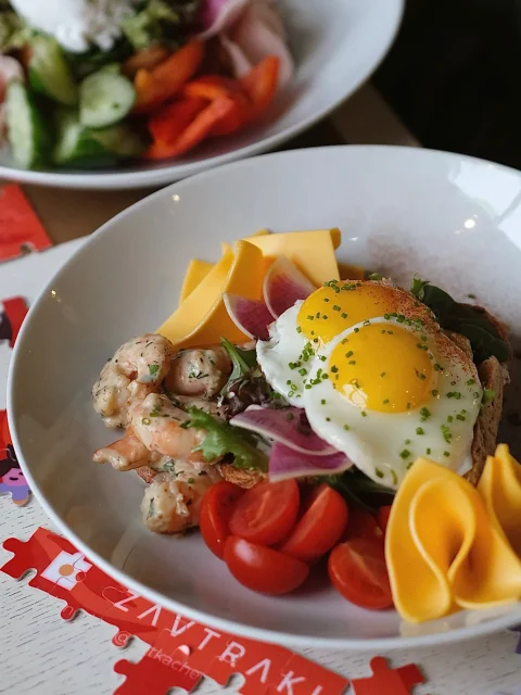 Breakfast at Zavtraki restaurant in Minsk